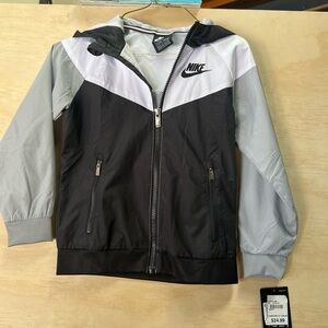 Nike Black and White Athletic Jacket